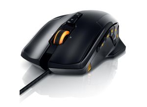 4251259167587 - Gaming-Maus kabelgebunden USB Gaming Laser Mouse mit 10800 dpi RGB LEDs Gewichts-Justierung