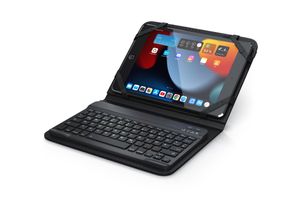 4251259169352 - Bluetooth-Tastatur inkl Kunstledercase für 9-10 Tablets ideal für den mobilen Transport