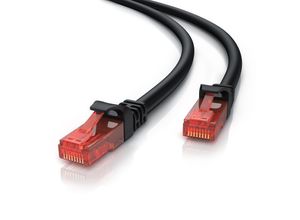 4251259169826 - CSL Cat 6 Gigabit Ethernet LAN Kabel - mehrfach geschirmt - UTP Gigabit - 1000 Mbit s - Patchkabel - Netzwerkkabel - 30m