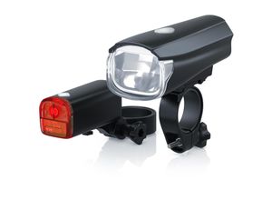 4251259180357 - LED Fahrradlampen-Set mit Front & Rücklicht StVZO zugelassen   Helle LED mit 30 Lux