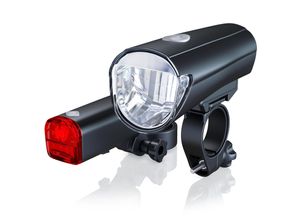 4251259180364 - LED Fahrradlampen Set mit Front & Rücklicht StVZO zugelassen   Energiesparend   30 Lux