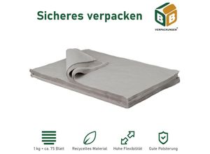 4251259880158 - Bb-verpackungen Gmbh - 5 kg Juwelierseide (375 x 50 cm) einseitig glatt Premium-Qualität Seidenpapier Packseide Packpapier BB-Verpackungen