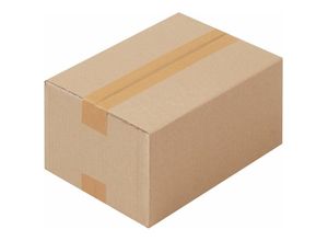 4251259883722 - Bb-verpackungen Gmbh - 500 x Faltkarton (260 x 170 x 120 mm) stabil 1-wellig Versandkarton Päckchen dhl Hermes Schachtel Box Paket braun