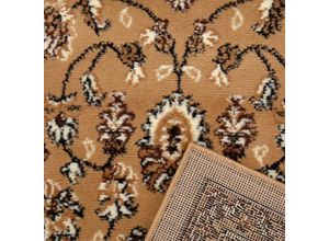 4251275411848 - Vimoda - Teppich Klassisch Orient Blumenmuster dicht gewebt Wohnzimmer Schlafzimmer Läufer80x300 cm