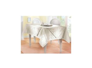 4251289922170 - Tischdecke Tischdecken Gr B L 110 cm x 140 cm eckig beige (champagner)