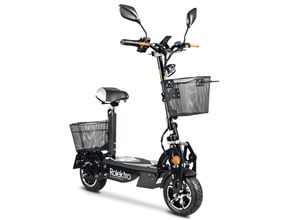 4251293503808 - Rolektro E-Joy Elektro-Scooter 20 Lithium Schwarz 36V-20AH Akku 500 Watt