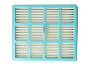 4251303554684 - vhbw 1x Staubsaugerfilter kompatibel mit Philips Easy Life FC8134 01 FC8130 01 FC8132 01 FC8131 01 FC8133 01 Staubsauger - HEPA-Filter Blau Weiß