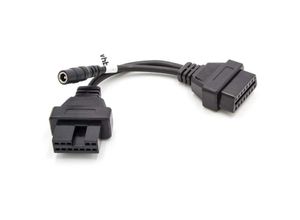 4251303556916 - Vhbw - OBD2 - Adapterkabel 12Pin auf 16Pin für OBD-Diagnosegerät für kompatibel mit ältere Mitsubishi   Hyundai Modelle - mit dem 12Pin-Anschluss 4251303556916 - Vhbw - OBD2 - Adapterkabel 12Pin auf 16Pin für OBD-Diagnosegerät für kompatibel mit ältere Mitsubishi   Hyundai Modelle - mit dem 12Pin-Anschluss
