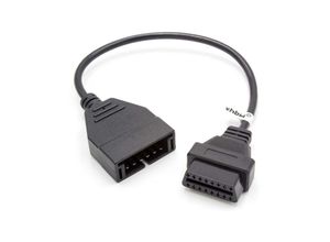 4251303556930 - OBD2 - Adapterkabel 12Pin auf 16Pin für OBD-Diagnosegerät kompatibel mit ältere General Motors Company Chevrolet Modelle - mit dem 12Pin-Anschluss