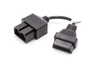 4251303556947 - Vhbw - OBD2 - Adapterkabel 20Pin auf 16Pin für OBD-Diagnosegerät kompatibel mit ältere Kia Modelle - mit dem 20Pin-Anschluss