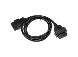 4251303559153 - OBD2 Verlängerungskabel On-Board-Diagnose Stecker 16Pin weiblich auf 16Pin männlich kompatibel mit Fahrzeug Diagnosegeräte 150cm - Vhbw