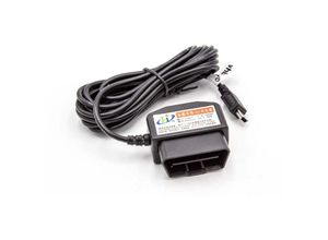 4251303559160 - OBD2 Mini-USB Kabel Ladekabel kompatibel mit Dashcam gps Navi Smartphone 35m - Vhbw