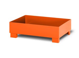 4251305418540 - R+R Industrietechnik RR Industrietechnik Auffangwanne aus Stahl für 2x 200 Liter Fass ohne Gitterrost RAL 2004 reinorange 4251305418540 - R+R Industrietechnik RR Industrietechnik Auffangwanne aus Stahl für 2x 200 Liter Fass ohne Gitterrost RAL 2004 reinorange