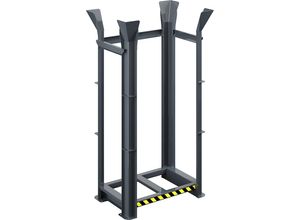 4251305431204 - R+R Industrietechnik RR Industrietechnik Paletten Richtgestell RRG-15 BxTxH 1340x940x2650 mm RAL 7016 Anthrazitgrau