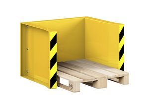 4251305431471 - R+R Industrietechnik RR Industrietechnik Paletten Stapel Station RPS-05 BxTxH 1020x945x740 mm RAL 1023 Verkehrsgelb 4251305431471 - R+R Industrietechnik RR Industrietechnik Paletten Stapel Station RPS-05 BxTxH 1020x945x740 mm RAL 1023 Verkehrsgelb
