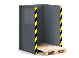 4251305431624 - R+R Industrietechnik RR Industrietechnik Paletten Stapel Station RPS-10 BxTxH 1020x945x1425 mm RAL 7005 Mausgrau 4251305431624 - R+R Industrietechnik RR Industrietechnik Paletten Stapel Station RPS-10 BxTxH 1020x945x1425 mm RAL 7005 Mausgrau