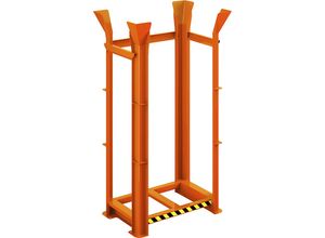 4251305431723 - R+R Industrietechnik RR Industrietechnik Paletten Richtgestell RRG-15 BxTxH 1340x940x2650 mm RAL 2004 Reinorange