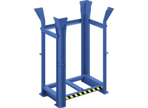4251305431822 - R+R Industrietechnik RR Industrietechnik Paletten Richtgestell RRG-10 BxTxH 1340x940x1930 mm RAL 5010 Enzianblau 4251305431822 - R+R Industrietechnik RR Industrietechnik Paletten Richtgestell RRG-10 BxTxH 1340x940x1930 mm RAL 5010 Enzianblau