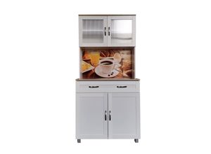 4251312961763 - Küchenbuffet 1 Schublade Blanca Bistro 4251312961763 - Küchenbuffet 1 Schublade Blanca Bistro