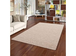 4251314651198 - - Konturenschnitt Hochflor Langflor Teppich Frieda Braun - 133x133 cm 4251314651198 - - Konturenschnitt Hochflor Langflor Teppich Frieda Braun - 133x133 cm