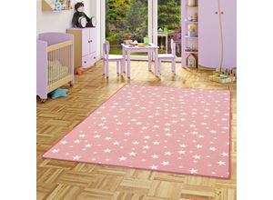 4251314655547 - - Kinder Spiel Teppich Sterne Rosa - 80x320 cm