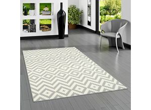 4251314662194 - - Teppich Modern Trendline Rauten Grau - 80x150 cm