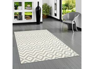 4251314662224 - Teppich Modern Trendline Rauten Grau - 160x225 cm