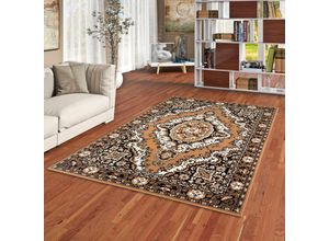 4251314676481 - - Orient Teppich Trendline Beige Keshan - 80x150 cm