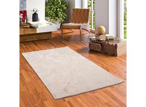 4251314677464 - - Luxus Super Soft Fellteppich Plush Beige - 60x90 cm