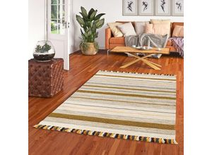 4251314683380 - - Natur Teppich Kelim Kalleen Curry - 90x160 cm