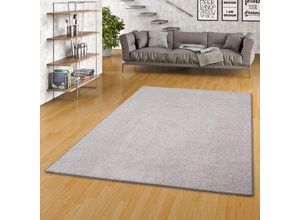 4251314692207 - - Luxus Soft Velours Teppich Shine Taupe - 80x240 cm