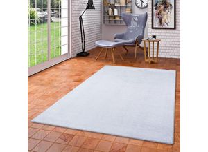 4251314692757 - Luxus Soft Velours Teppich Shine Silbergrau - 100x300 cm