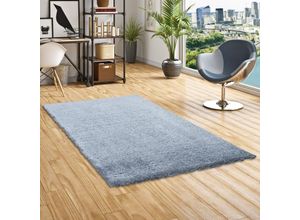 4251314696779 - - Luxus Hochflor Shaggy Teppich Dream Blau - 200x250 cm