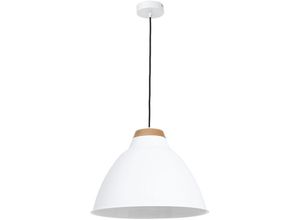 4251334600206 - Licht-erlebnisse - Hängelampe Vintage Hängelampe für die Küche Weiß - Weiß Natur