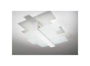 4251334691709 - Licht-erlebnisse - Deckenlampe leda in Weiß 2-flmg - Weiß Matt