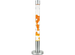 4251334734079 - Licht-erlebnisse - Stylische Lavalampe Orange Transparent groß alan