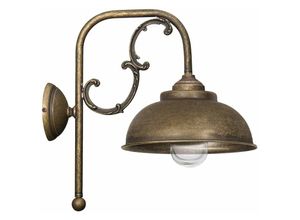 4251334785828 - Außenwandleuchte Echt-Messing Lipari IP44 - Bronze Antik matt