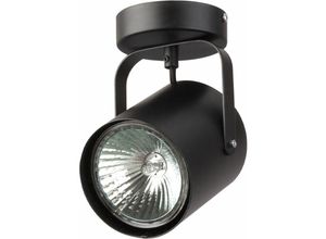 4251334801436 - Licht-erlebnisse - Wandlampe E27 Schwarz Metall Modern Wandleuchte Küche - Schwarz