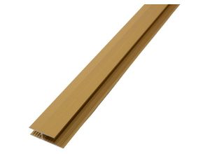 4251345911087 - Bergangsprofil Verbindungsprofil Vinyl Laminat & Parkett Übergangsleiste aus Aluminium eloxiert - 100cm Gold - Dalsys