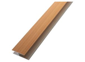 4251345911124 - Bergangsprofil Verbindungsprofil Vinyl Laminat & Parkett Übergangsleiste aus Aluminium eloxiert - 100cm Buche - Dalsys