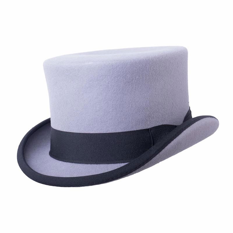 4251346501980 - Zylinder Hut Porto Handmade grau 56