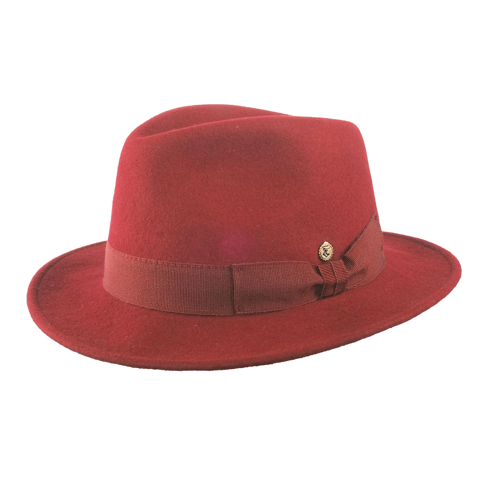 4251346503595 - Fedora Damenhut Bergamo rot M