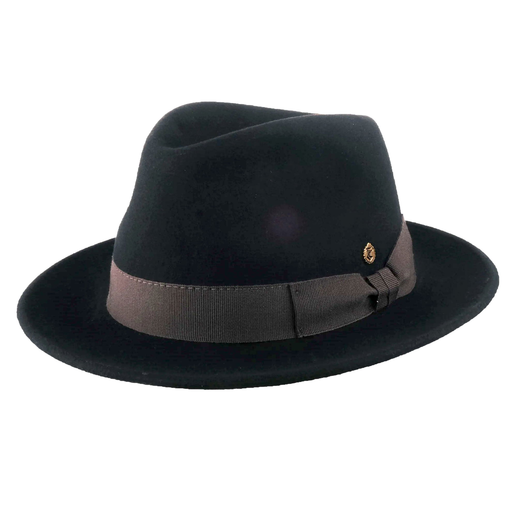 4251346504950 - Fedora Filzhut Torino Premium Wool schwarz L