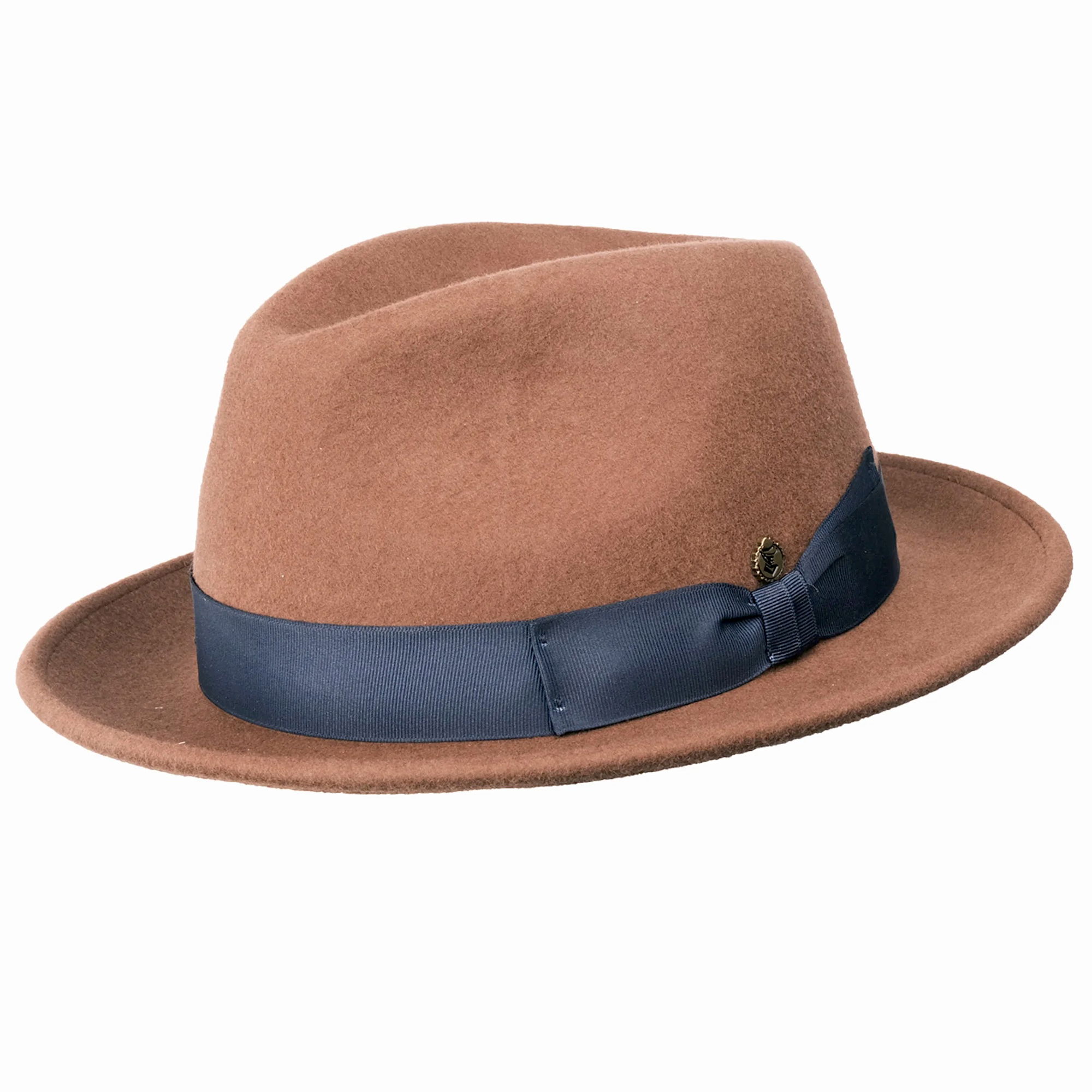 4251346505766 - XS-S 53 54 55 - Fedora Filzhut Torino braun S 4251346505766 - XS-S 53 54 55 - Fedora Filzhut Torino braun S
