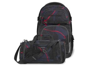 4251349615448 - coocazoo PORTER Set aus PORTER + Sporttasche PorSpt-Lava Lines