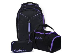 4251349617770 - satch Set aus match + Schlamperbox + Sporttasche-Purple Phantom