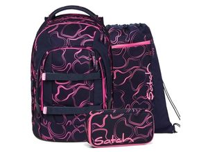 4251349618487 - satch Set aus pack + Schlamperbox + Sportbeutel-Pink Supreme