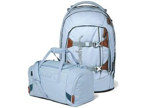 4251349618739 - satch Set aus pack + Sporttasche-Nordic Ice Blue