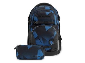 4251349619842 - coocazoo PORTER Set aus PORTER + Mäppchen PorMap-Electric Ice