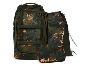 4251349621760 - satch pack Set aus pack + Sportbeutel + Schlamperbox-Jurassic Jungle
